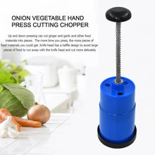 Onion Vegetable Hand Press Cutting Chopper (Mix Color)