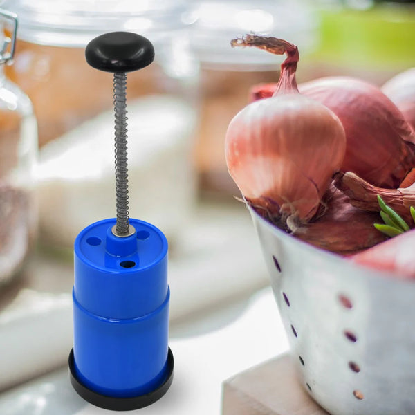 Onion Vegetable Hand Press Cutting Chopper (Mix Color)