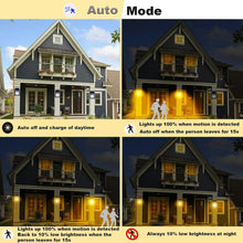 Solar Wall Lights  Lamp Outdoor Wireless Dusk To Dawn Porch Lights Fixture Solar Wall Lantern With 3 Modes Motion Sensor Waterproof Exterior Lighting With Clear Panel (1 Pc )