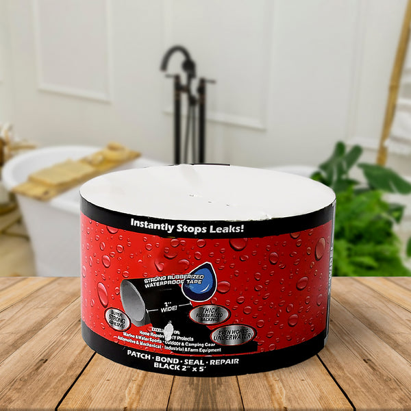 Leak Proof Tape Sealing Tape Stickers Water Leakage Stopper Block Quick Pipe Fix Pvc Waterproof Strong Adhesive Diy Home Garden Sticker Tapes (50mmx1.5m)