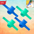 Packet Pourer Sealer Clip - (4 Pc) for packing open packages of food