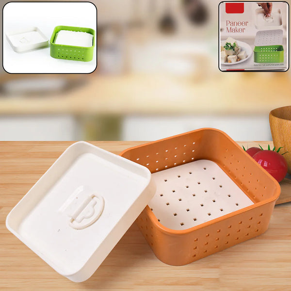 Square Shape Paneer Maker Paneer Mould Tofu Sprouts Mould Press Maker Plastic Paneer Making Mould Paneer Maker With Lid