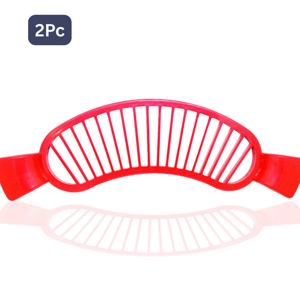 Plastic Banana Slicer Cutter With Handle (2 Pc)