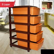Plastic Premium Home Storage Organization (5 Layer  1 Pc)