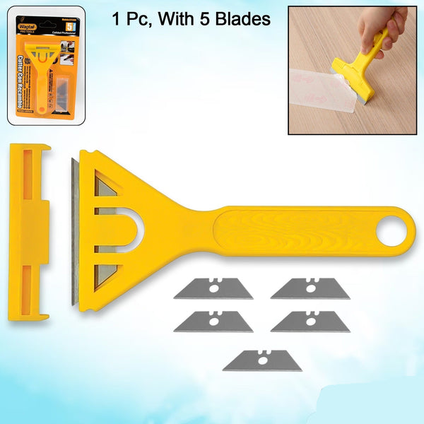 Plastic Scraper Cutter With 5 Blades
