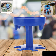 6-way Plastic Shot Glass Dispenser With Ho6-way Plastic Shot Glass Dispenser With Holder Stand (1 Pc)lder Stand (1 Pc)