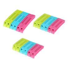 Plastic Snack Bag Clip Sealer Set (18 Pcs Multicolor))