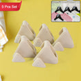 Multi-functional Plastic Triangle Hanger Connector Hooks 5 Pcs Set