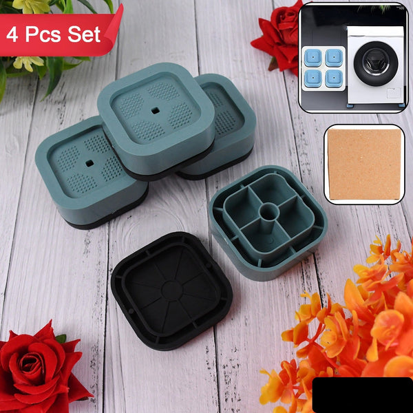 Plastic Washing Machine Feet Pads (Set Of 4 Pc)