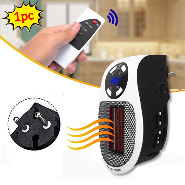 Portable Electric Heater Mini Fan Heater Desktop Household