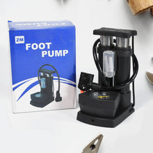 Portable Mini Bike Cycle Pump Foot Activated With Gauge Floor Bicycle Pump Cycle Pump