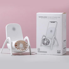 Portable Mobile Phone Holder Fan  Personal Fan Multi- Function Fan Handheld Charging Fan (Battery Not Include)