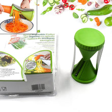 Portable Spiralizer Vegetable Slicer Handheld Spiralizer Peeler Stainless Steel Spiral Slicer For Salad Vegetables Fruit Slicer
