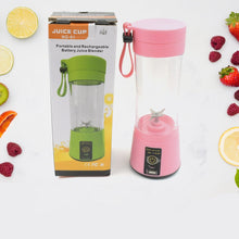 Portable Usb Electric Juicer - 6 Blades (Protein Shaker)