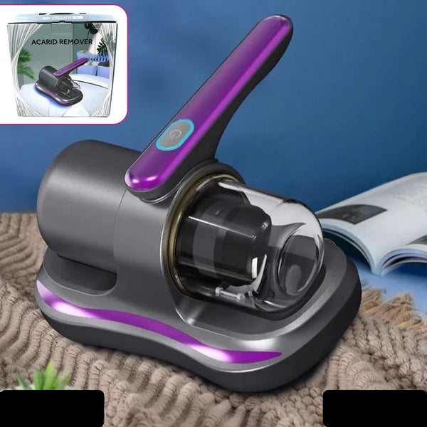 Powerful Suction Portable Handheld Vacuum Cleaner - Low Noise Vacuum Cleaner For Bed - Cordless Vacuum Cleaner For Car Seat Crevices Pillows Mattresses Sofas Wireless Anti Dust And Mite Cleaner