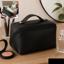 Premium Travel Makeup Toiletry Organizer Pouch With Zipper  Handle(1 Pc)