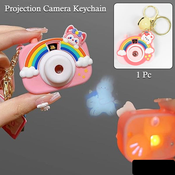 Projective Camera Keychain (1 Pc  Mix Design)