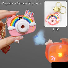 Projective Camera Keychain (1 Pc  Mix Design)