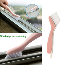Multi-functional 2-in-1 Groove Cleaning Brush With Crevice Scraper (2 Pc)