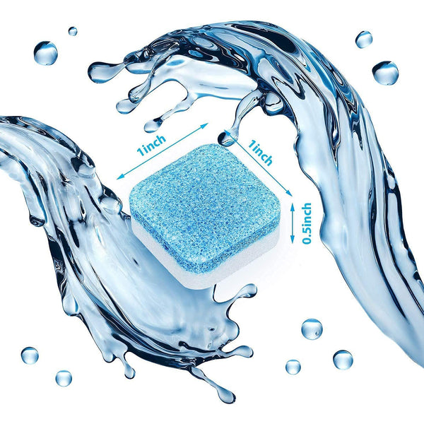 Washing Machine Effervescent Tablet For All Company's Front And Top Load Machine Tablet For Perfectly Cleaning Of Tub  Drum Stain Remover Washer Cleaner