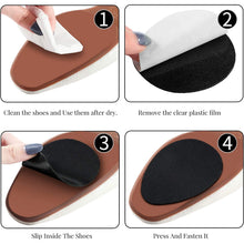 Non-slip Shoe Pads Rubber Shoe Sole Protector Pads Self-adhesive Shoe Grips Pads Stickers Non Skid For Ladies Shoes High Heels Boots (4 pc)