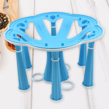Miracle Plastic Glass Stand  Tumbler Holder  Glass Holder For Kitchen  Dining Table 6 Glasses Stand With 3 Pepper Salt
