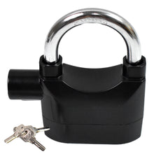 Plastic Body Waterproof Siren Alarm Smart Alarm Lock 3 Keys (1 Set)
