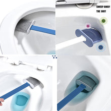 Silicone Toilet Brush with Holder (Without Box)