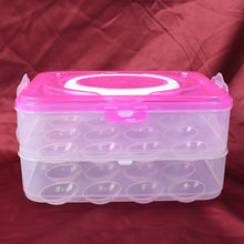 Double Layer 24 Grid Egg Storage Box For Egg Storage Container