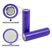 High-capacity Released Rechargeable Batteries 3.7v 1200mah Flat Top Lithium Rechargeable Battery (2 pc)