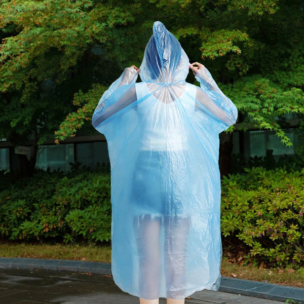 Disposable Rain Coat For Having Prevention From Rain And Storms To Keep Yourself Clean And Dry (2 Pc)