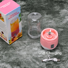 Portable Blender Personal Blender Juicer Cup Mini Handheld Blender With 4 Blades Mixer For Fruit Shakes And Smoothies Portable Juicer (Multicolor)