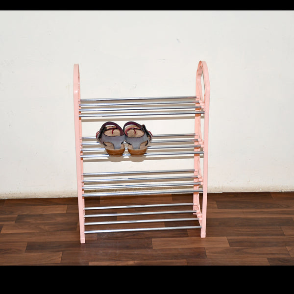 Shoes Storage Shelf 4 Layer Space Saving Shoes Show Rack Folding Shoe Rack Standing Shoe Rack Diy Shoes Storage Shelf Home Organizer For Bedroom Hallway And Closet Shoe Storage