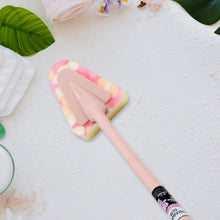 Cleaning Supplies Kitchen Handle Universal Triangular Sponge Multifunctional Bathroom Brush Handle Kitchen  Dining  Bar
