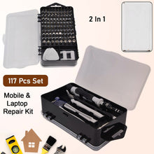 Screwdriver Electronic Laptop Mobile Repair Tool Kit (117 Pcs Set)