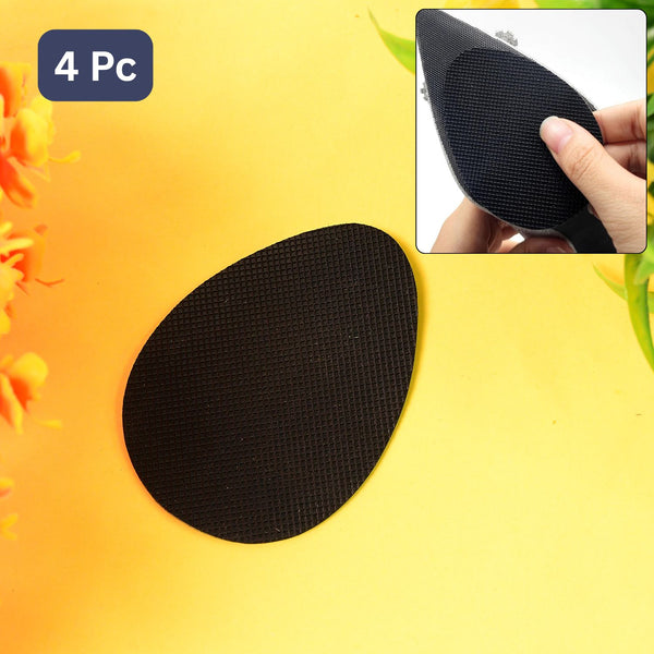 Self Adhesive Anti Slip Grip Sticker For Shoes Sandals Heels (4 Pc)