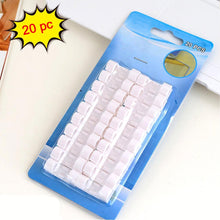 Self Adhesive Cable Clips Wire Manage Holder Sticky Mount-round Plastic Cable Cord