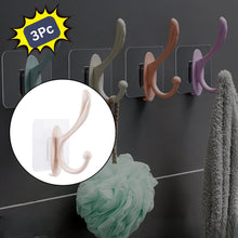 Self Adhesive Plastic Wall Hook For Home (3 Pc)