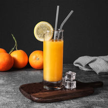 Set Of 4 Stainless Steel Straws  Brush (2 Straight Straws 2 Bent Straws 1 Brush)