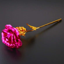 Gold Rose Artificial Rose Flower With Gift Box Plastic Flowers Best Gifts For Friend Girl Wife Women Golden Rose Gift For Valentines Day Mothers Day Anniversary Birthday Wedding Gold (1 Pc)