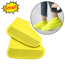 Shoe Cover (Small Size) For Rain Reusable Antiskid Waterproof Boot Cover Shoe Protector For Bike Silicone (1 Pair)