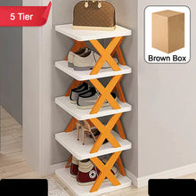 5 Tier Shoes Stand Shoe Tower Rack Suit For Small Spaces Closet Small Entryway Easy Assembly And Stable In Structure Corner Storage Cabinet For Saving Space