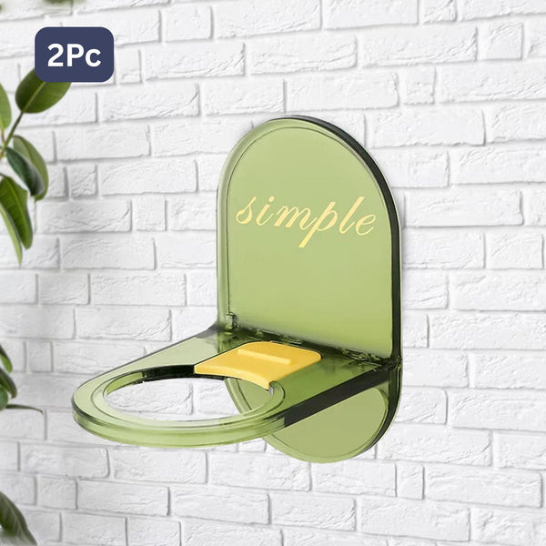 Shower Gel Bottle Holder Wall Mounted Hook L Shape Bottle Rack Rust Resistant Seamless Hook For Kitchen And Bathroom For Shampoo Lotion Soap Liquid Dispenser Bottle (2 Pc)