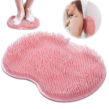 Silicone Bath Massage Cushion With Suction Cup Shower Foot Scrubber Brush Foot Bath Mat Scrubber Anti-slip Exfoliating Dead Skin Massage Pad Lazy Wash Feet Bathroom Mat