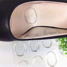 Silicone Shoe Insoles Pads Mat Silicone Heel Pads (2 Pair, 12 Pc)