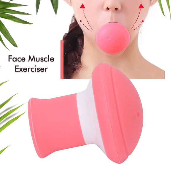 Silicone Facial Jaw Exerciser Breathing Type Face Slimmer Breathing Type Face Slimmer Face Lift Inhaling  Exhaling Tool Look Younger And Healthier - Helps Reduce Stress And Cravings