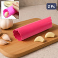 Silicone Garlic Peeler Tube Easy Hand Roller Peeling Tool (2 Pc)