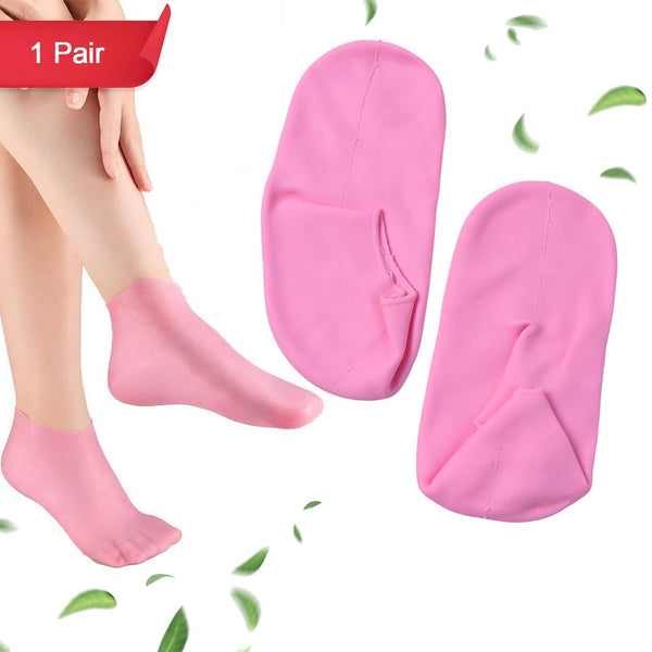 Silicone Moisturizing Socks (1 Pair)