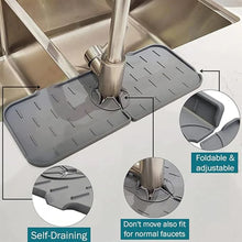 Silicone Sink Faucet Pad Mat (1 Pc 33x12 Cm)