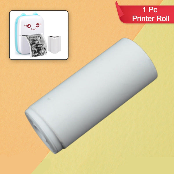Small Thermal Printer Paper Printing Paper Roll Aging Resistant Fast Color Rendering Portable Clear Printing For Travel (1 Pc  Printing Paper Roll )